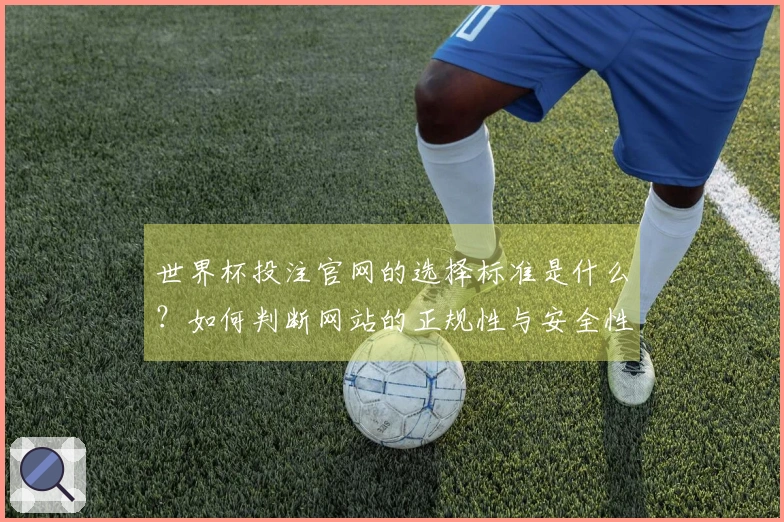 世界杯投注官网的选择标准是什么？如何判断网站的正规性与安全性？