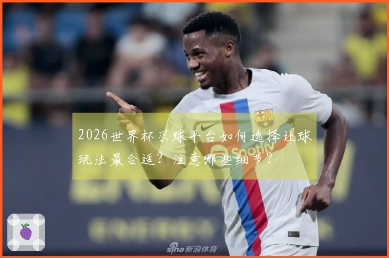 2026世界杯买球平台如何选择让球玩法最合适？注意哪些细节？