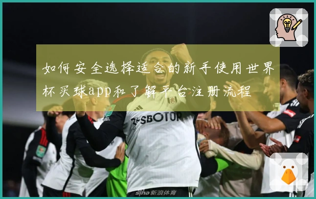如何安全选择适合的新手使用世界杯买球app和了解平台注册流程