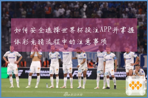 如何安全选择世界杯投注APP并掌握体彩竞猜流程中的注意事项